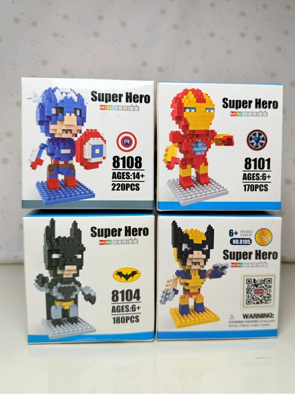 Super Hero Building Block Figure